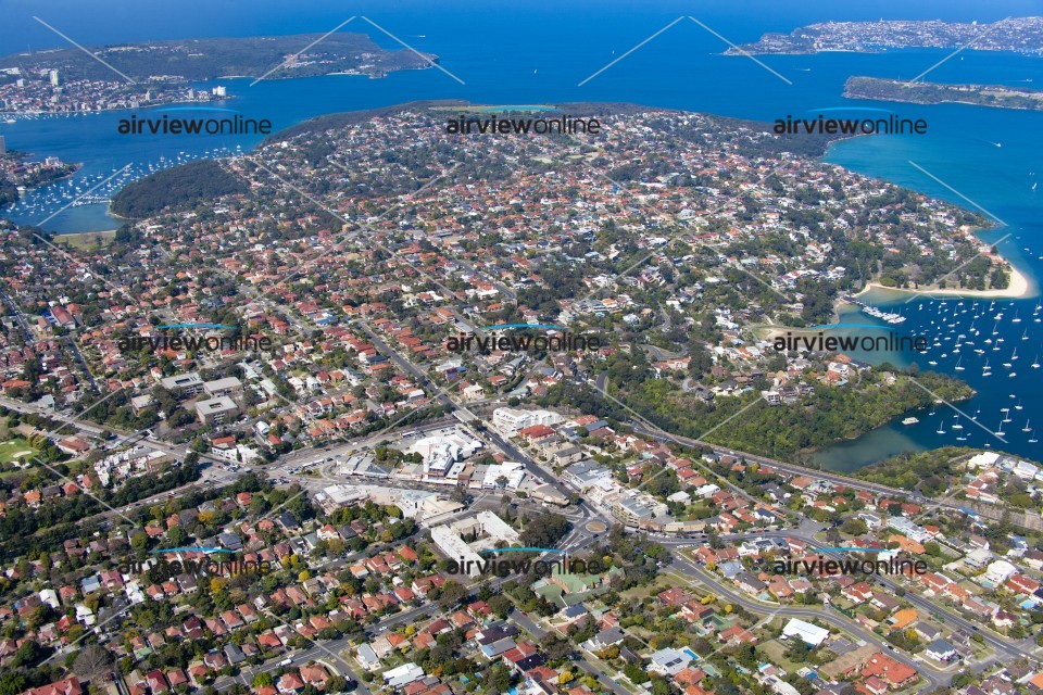 Aerial Image of Seaforth looking out the Heads