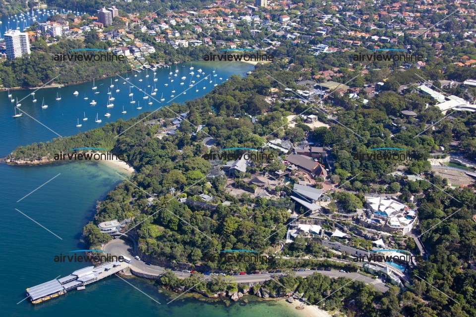 Aerial Image of Taronga Zoo, Sydney