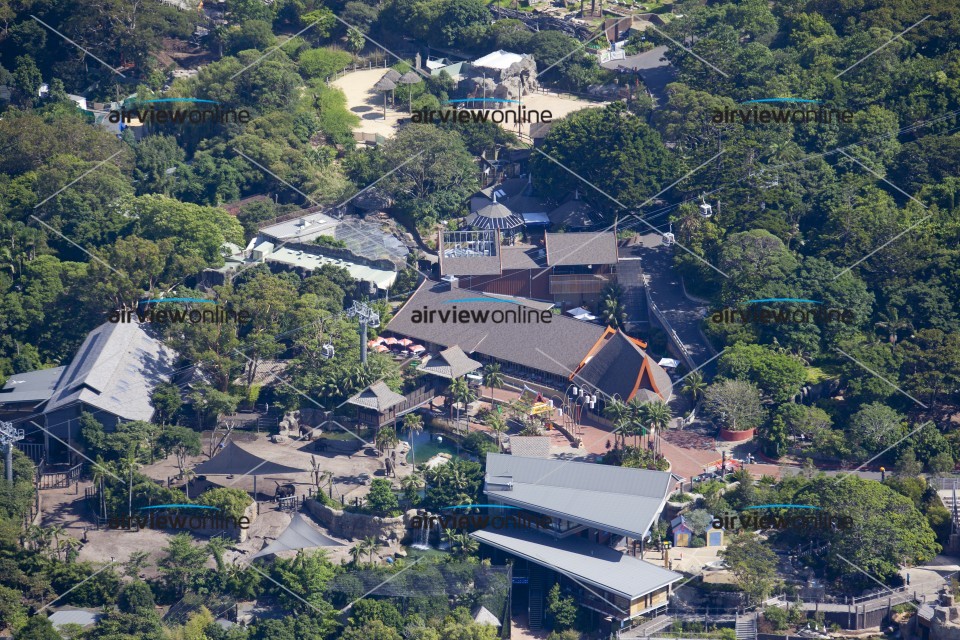 Aerial Image of Taronga Zoo