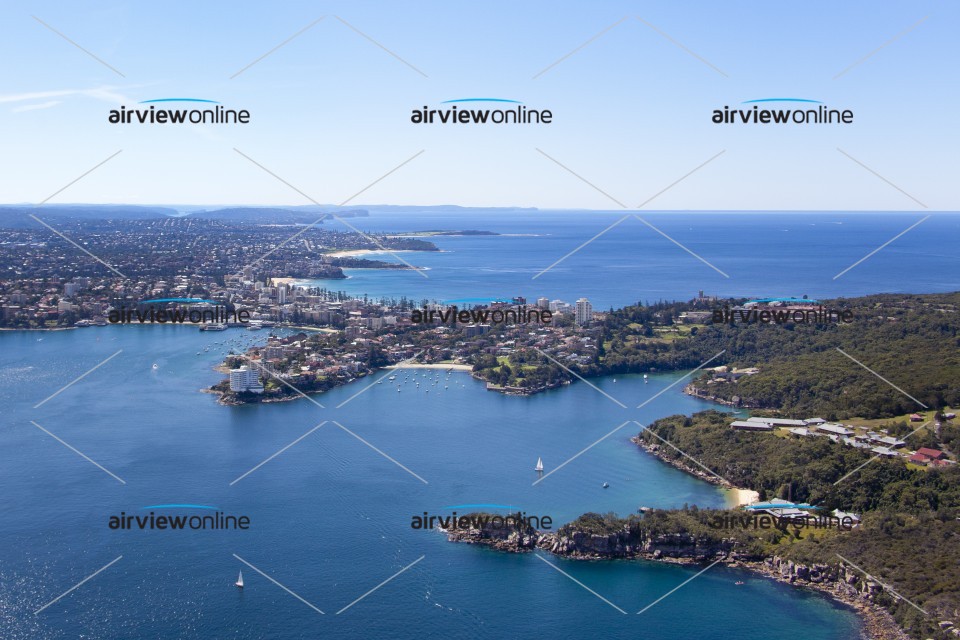Aerial Image of Manly looking North
