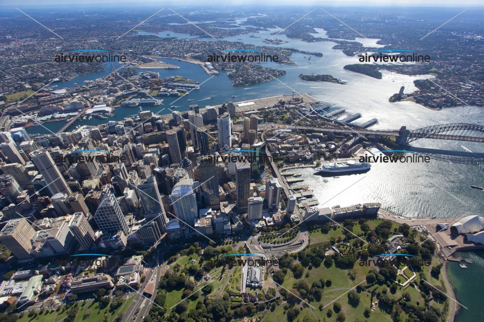 Aerial Image of Glistening Sydney
