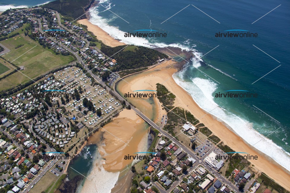 Aerial Image of North Narrabeen Lake Entrance