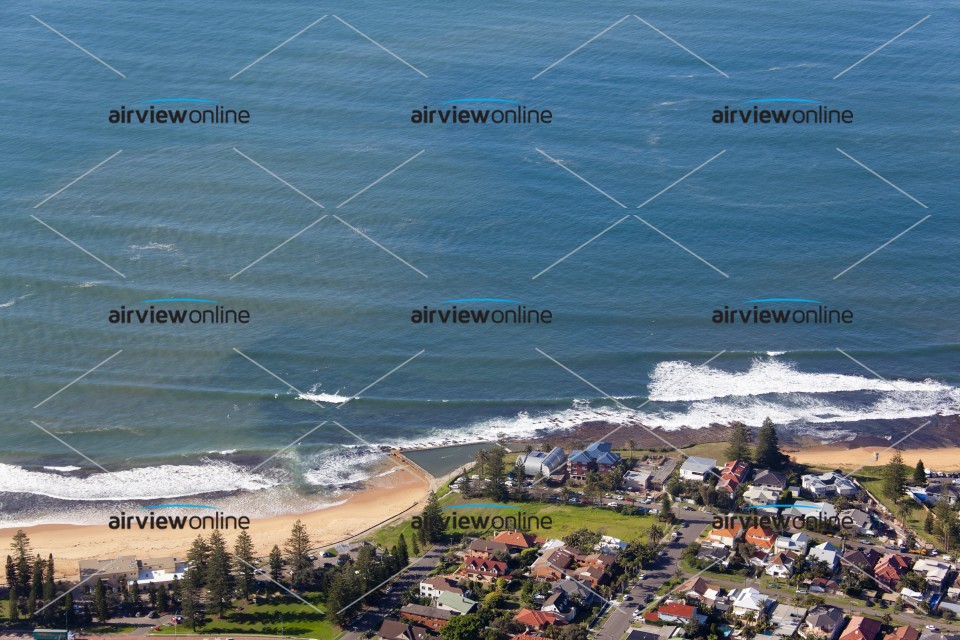 Aerial Image of Collaroy Beach looking East