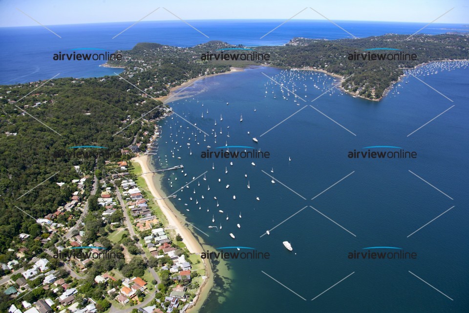 Aerial Image of Careel Bay