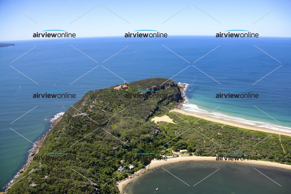 Aerial Image of Barrenjoey Headland And Lighthouse