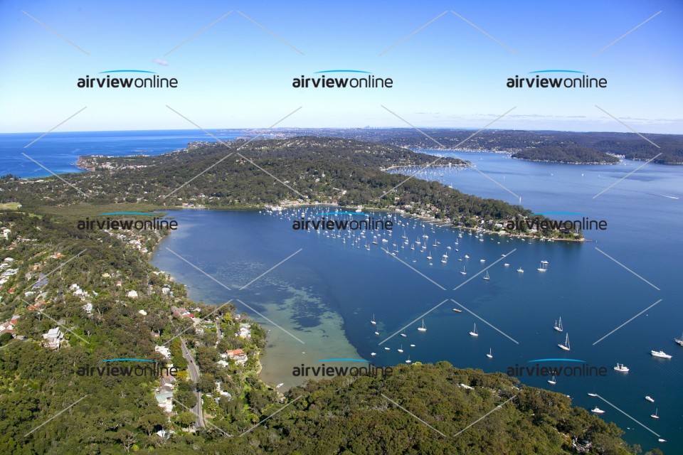 Aerial Image of Careel Bay
