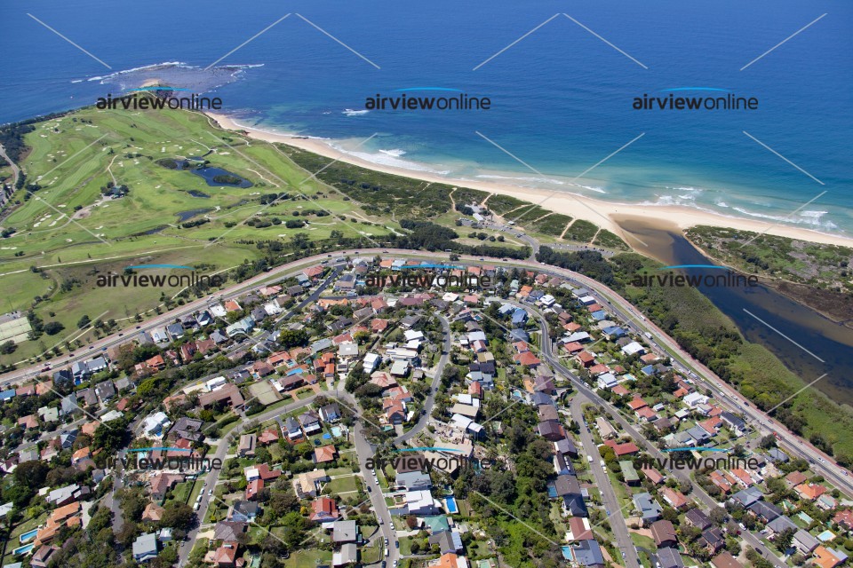 Aerial Image of Long Reef Bends