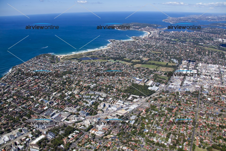Aerial Image of Dee Why to Freshwater