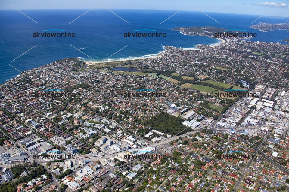 Aerial Image of Dee Why to Curl Curl