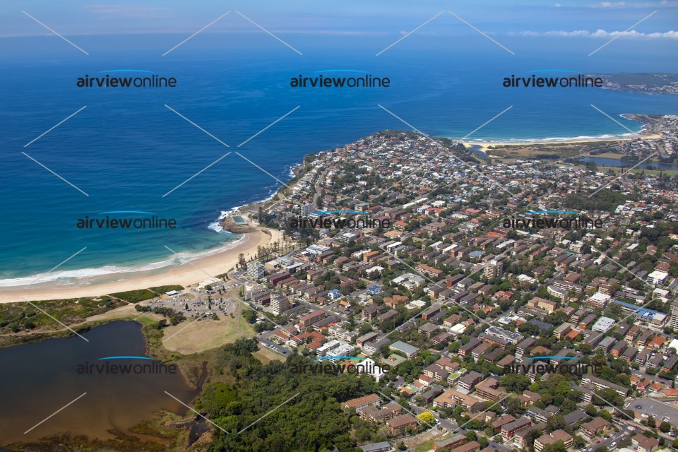 Aerial Image of Dee Why to the Sea