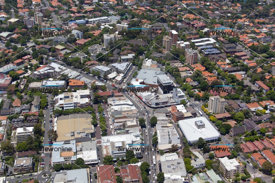 Aerial Image of Neutral Bay Shopping Village
