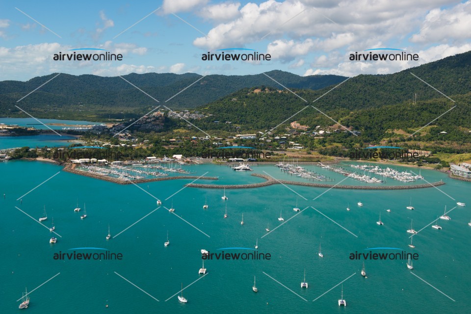 Aerial Photography Shute Harbour Airlie Beach - Airview Online