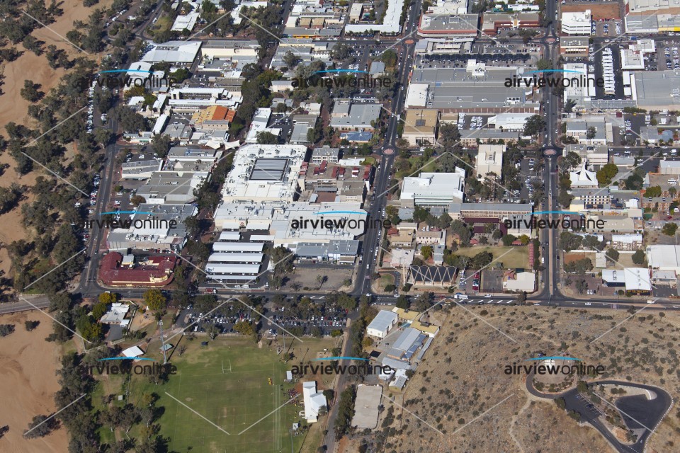 Aerial Photography Alice City Centre - Airview Online