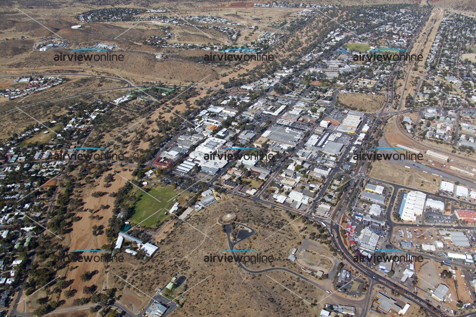 Aerial Photography Alice City Centre - Airview Online