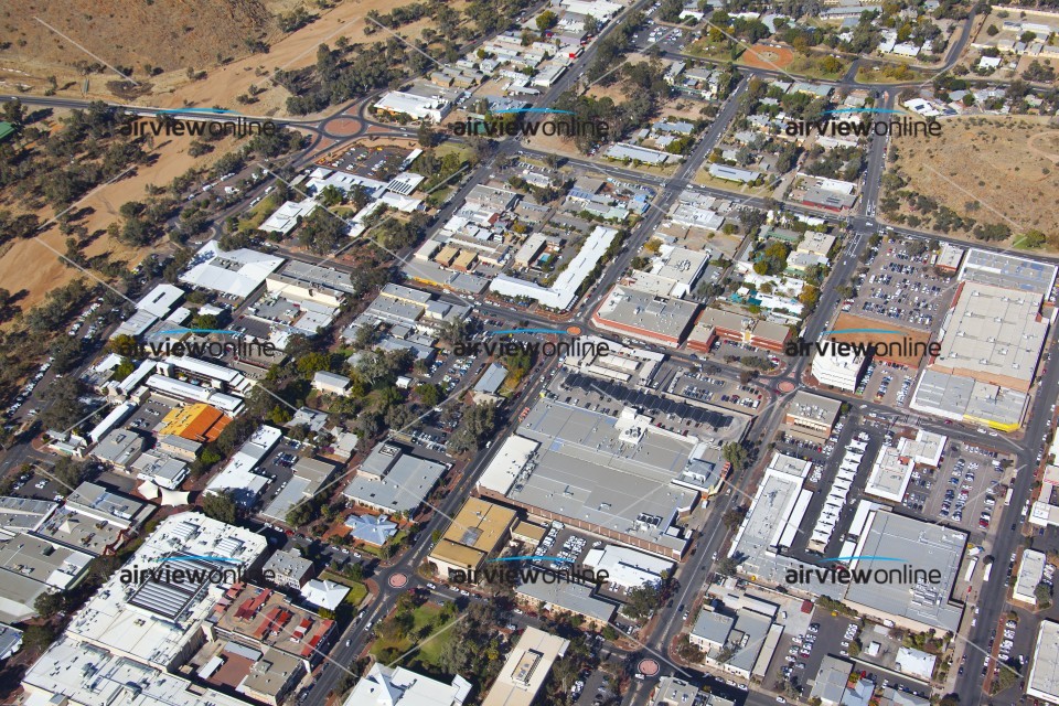 Aerial Photography Alice City Centre - Airview Online