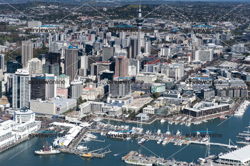 Aerial Photography Auckland CBD Airview Online
