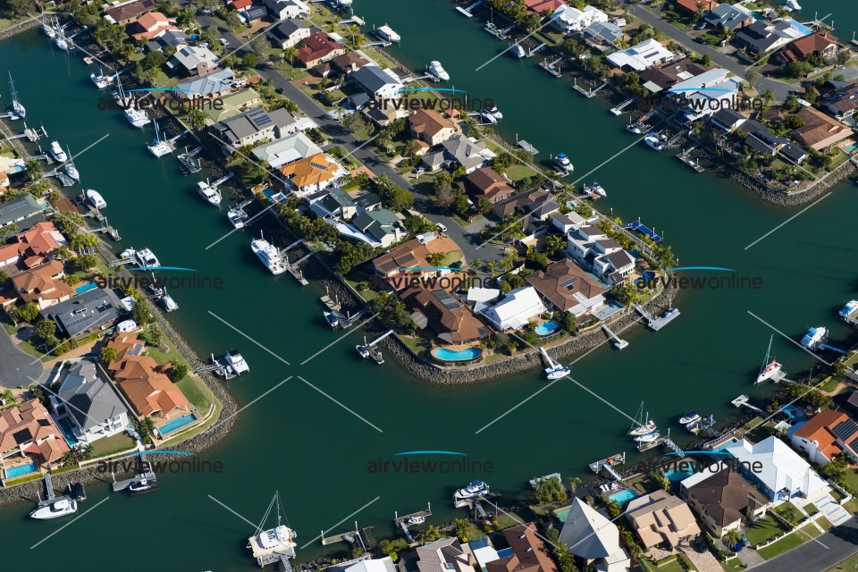 Aerial Photography Bollard Court Raby Bay Airview Online