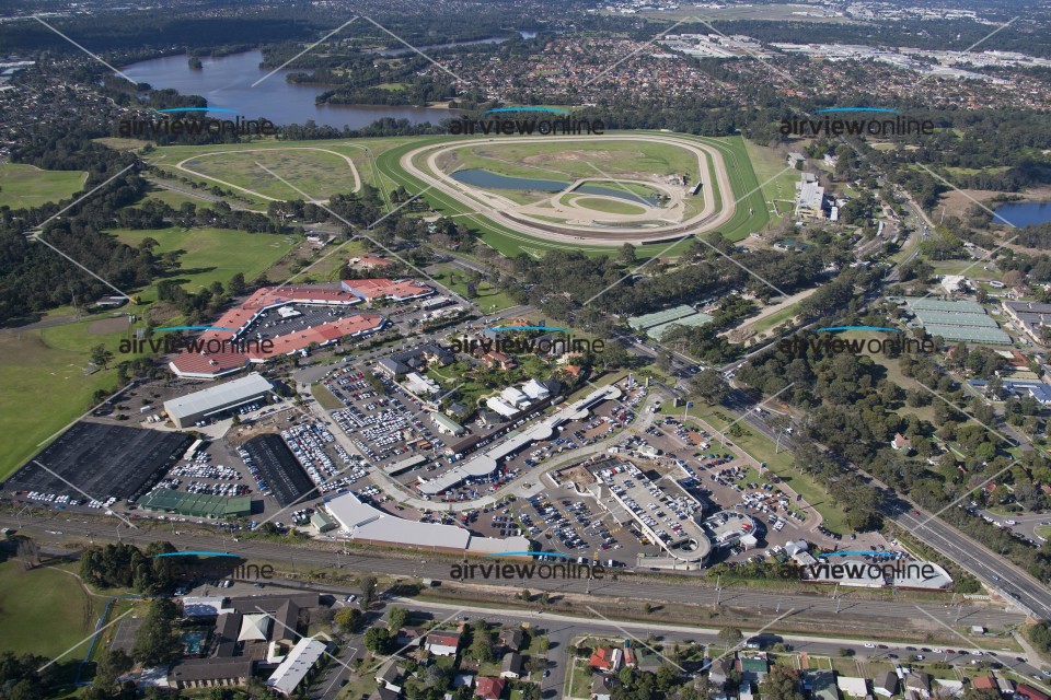 Aerial Photography Warwick Farm Racecourse Airview Online
