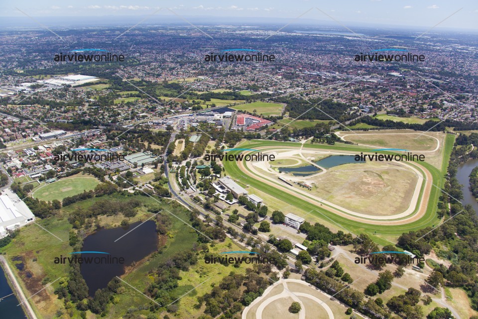 Aerial Photography Warwick Farm Racecourse Airview Online