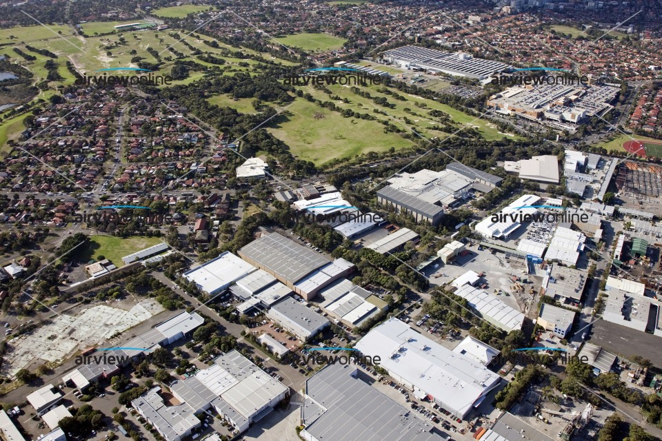Aerial Photography Botany Industrial Area - Airview Online