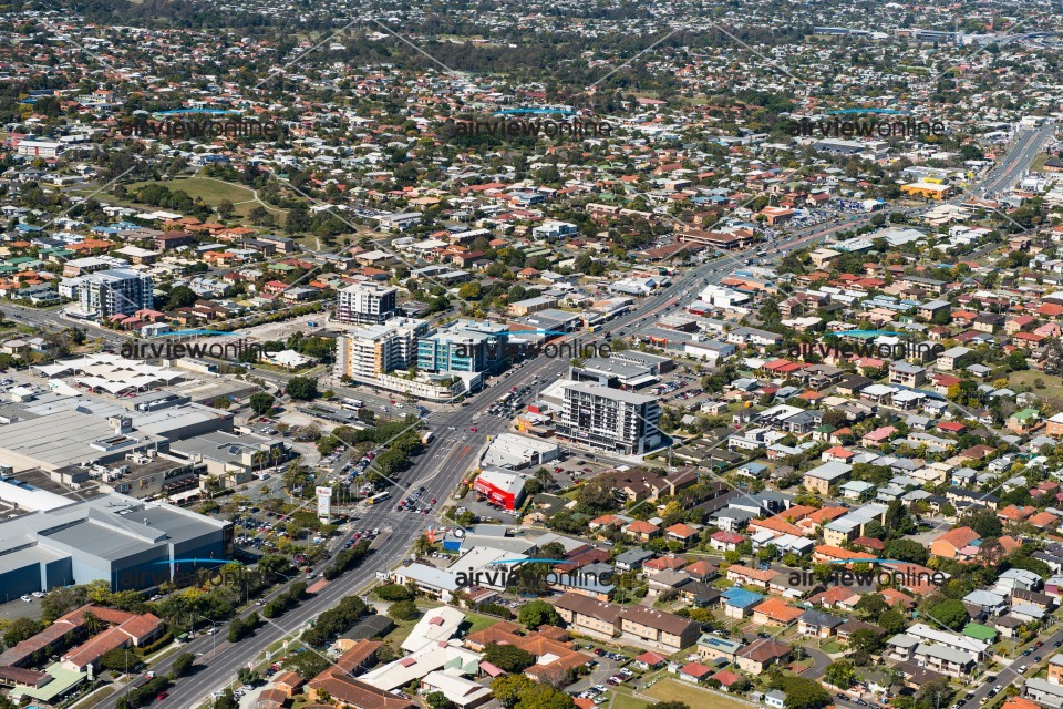 Aerial Photography Gympie Road Chermside - Airview Online