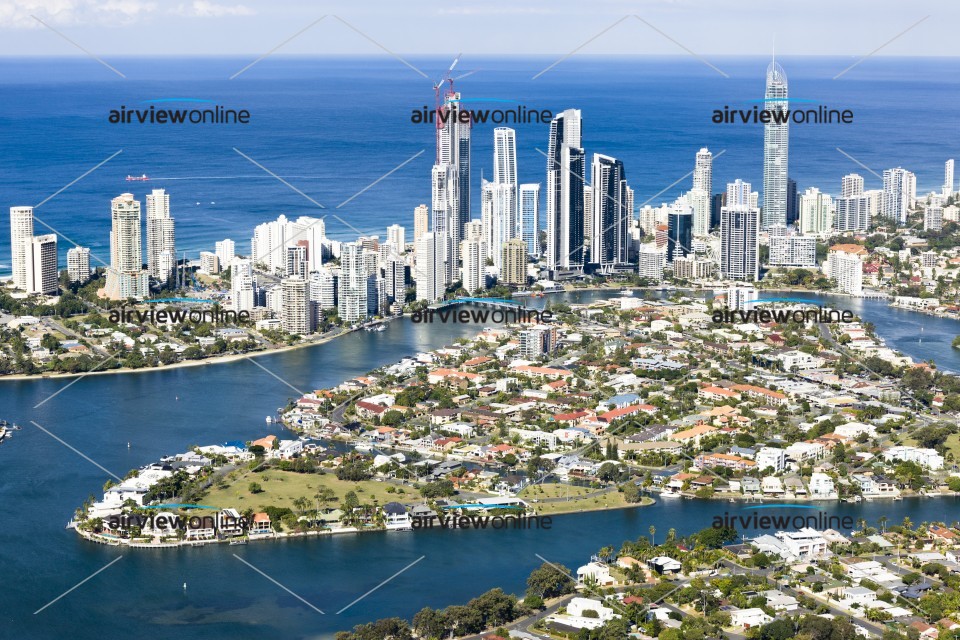 Aerial Photography Chevron Island Aerial Photo Airview Online