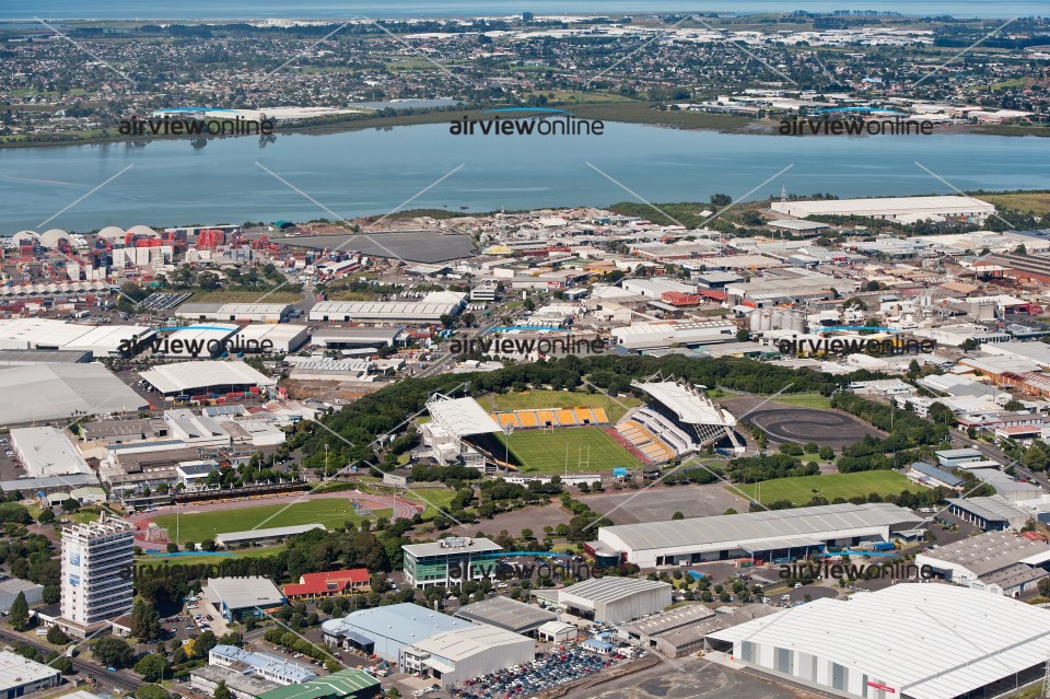 Aerial Photography Mt Smart Stadium Looking South Airview Online