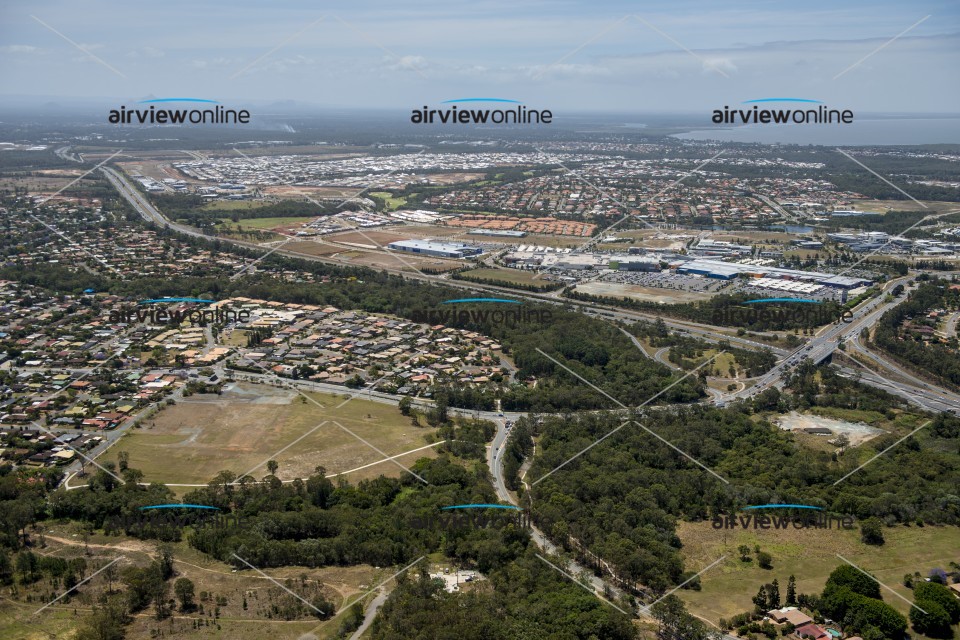 Aerial Photography Anzac Avenue Kallangur Airview Online