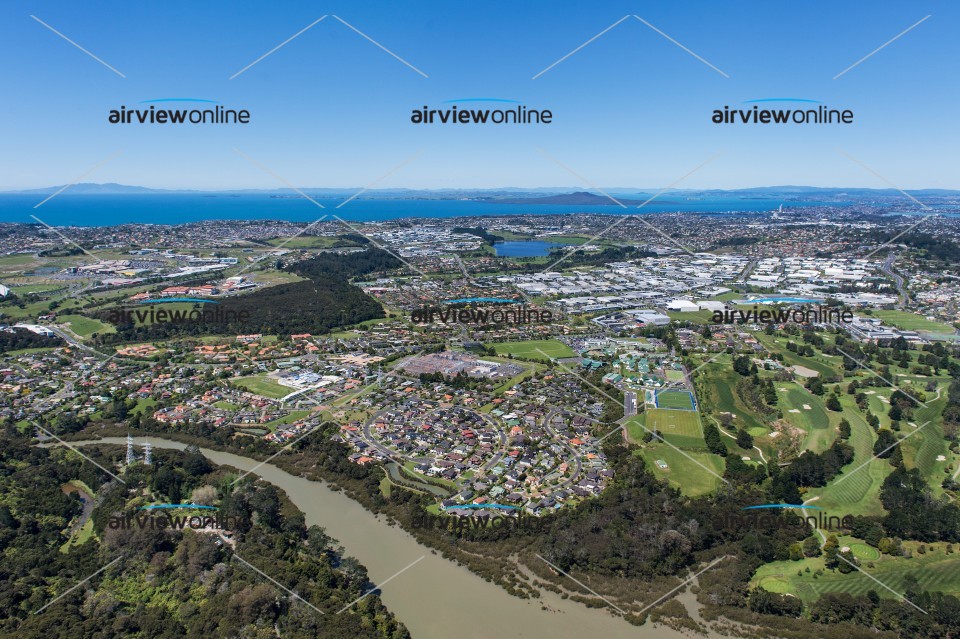 Aerial Photography Albany Looking East To North Shore Suburbs Airview