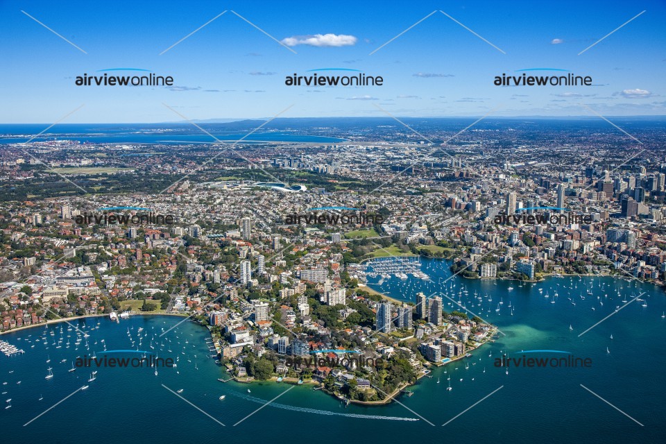 Aerial Photography Darling Point Airview Online