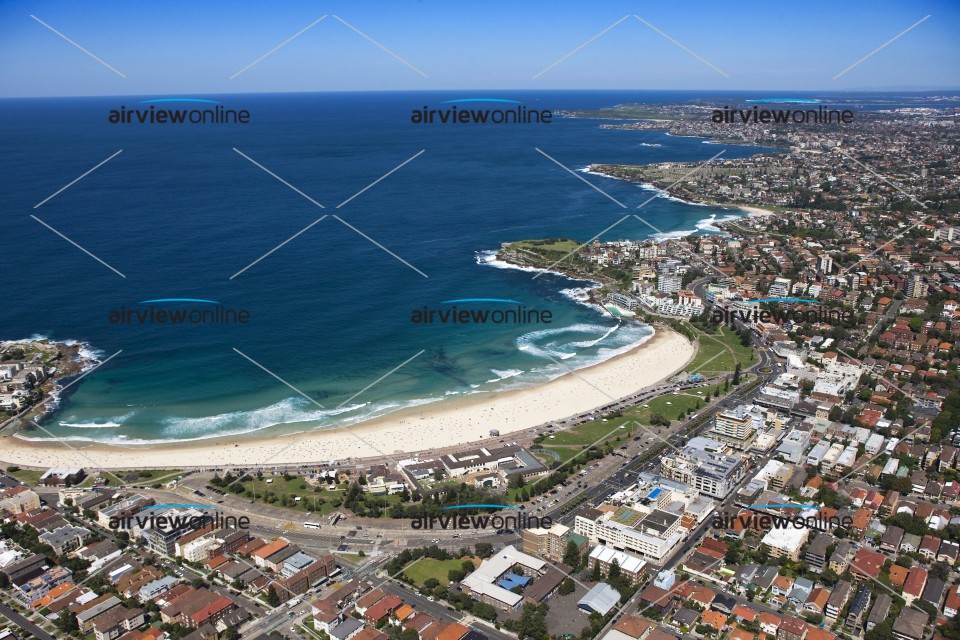 Aerial Photography Bondi Beach - Airview Online