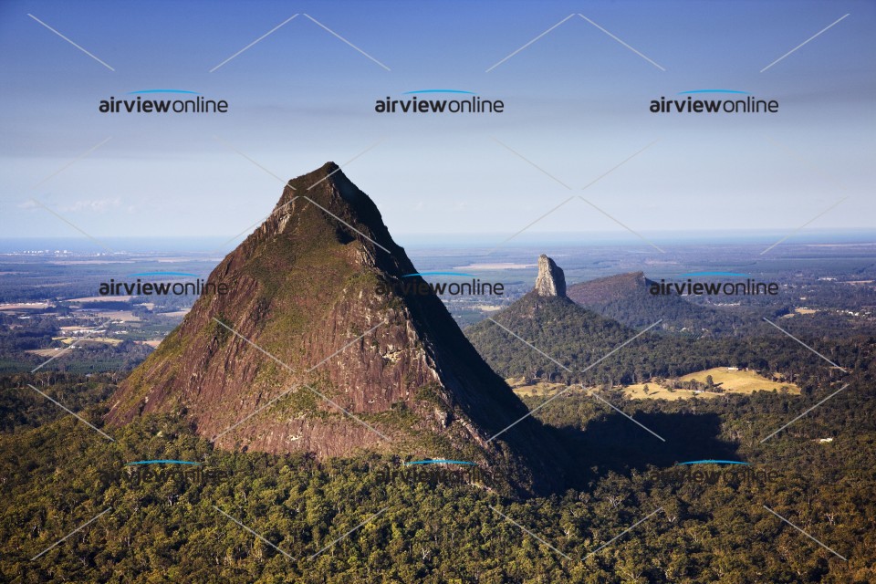 Aerial Photography Glass House Mountains Airview Online