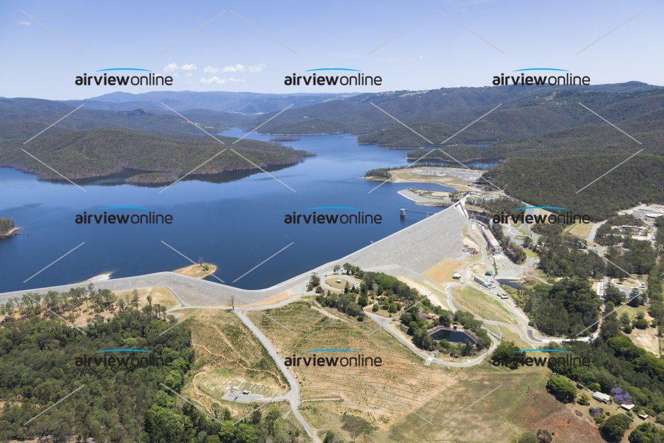 Aerial Photography Hinze Dam Aerial Photo Airview Online