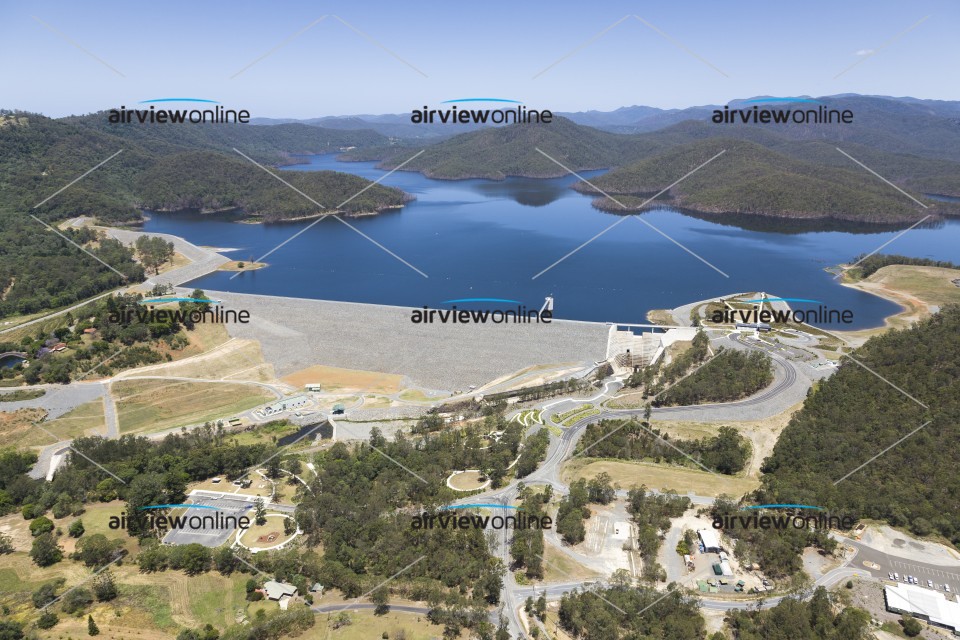 Aerial Photography Hinze Dam Aerial Photo Airview Online