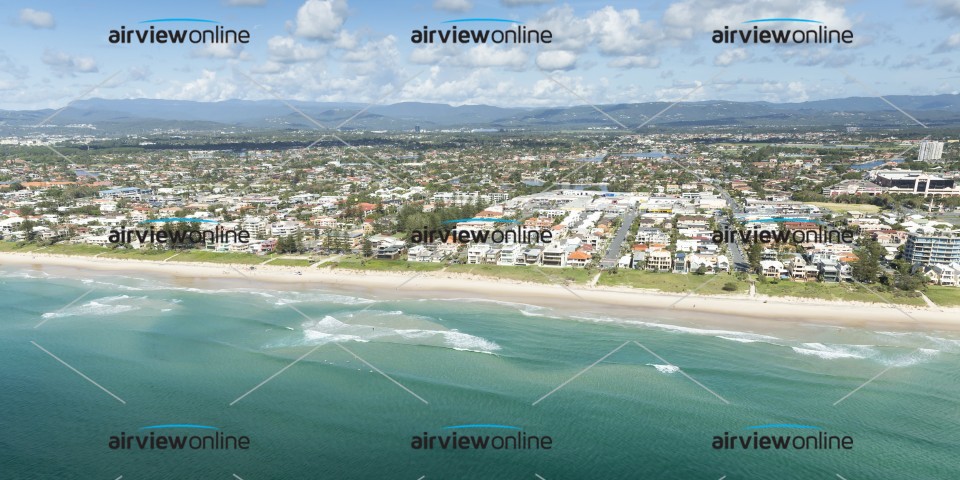 Aerial Image of Mermaid Beach QLD