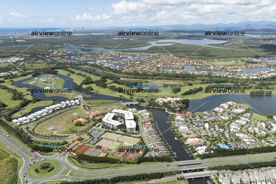 Aerial Photography Hope Island QLD Airview Online