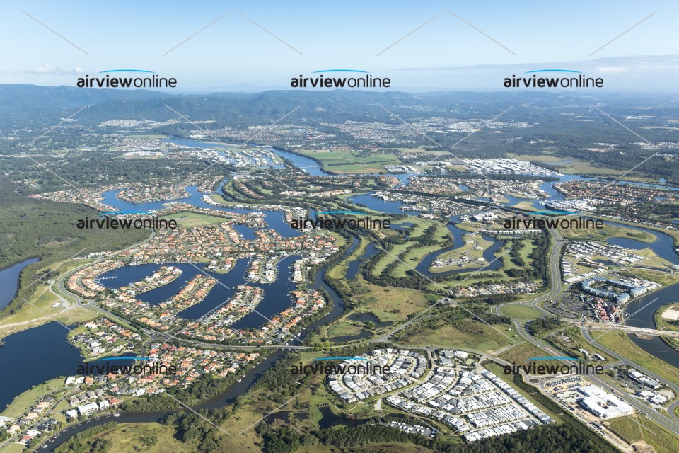 Aerial Photography Hope Island Gold Coast Airview Online