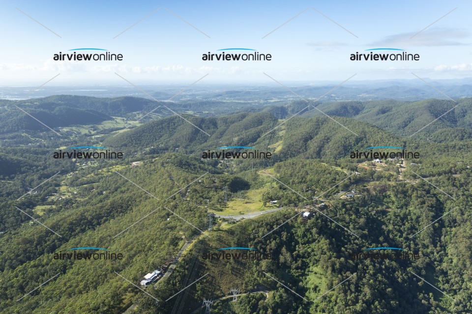 Aerial Photography Wongawallan Valley Gold Coast - Airview Online