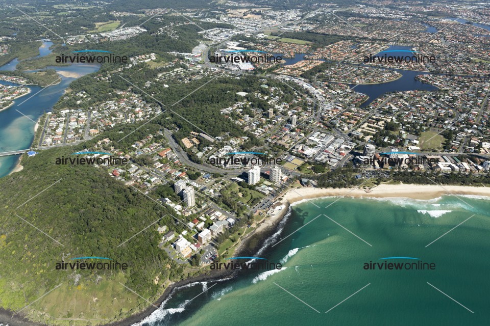 Aerial Photography Burleigh Heads, Queensland - Airview Online