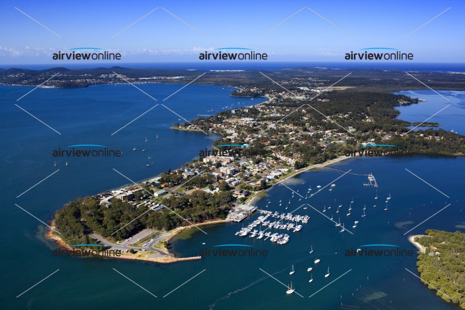 Aerial Photography Soldiers Point Airview Online
