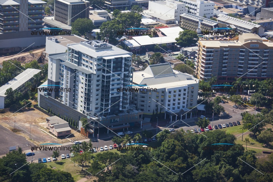 Aerial Photography Novatel Darwin CBD Airview Online