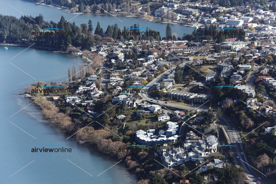 Aerial Photography Frankton Road, Queenstown Airview Online