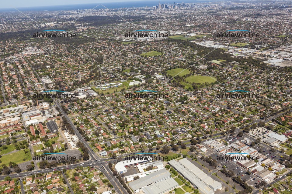 Aerial Photography Bellfield And Melbourne CBD - Airview Online