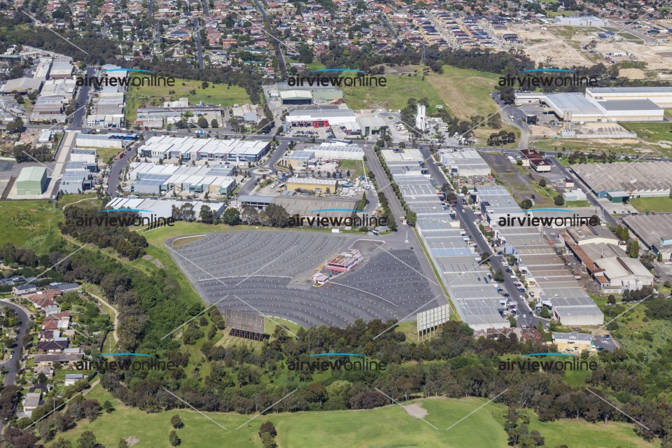 Aerial Photography Village Cinemas Coburg DriveIn Airview Online