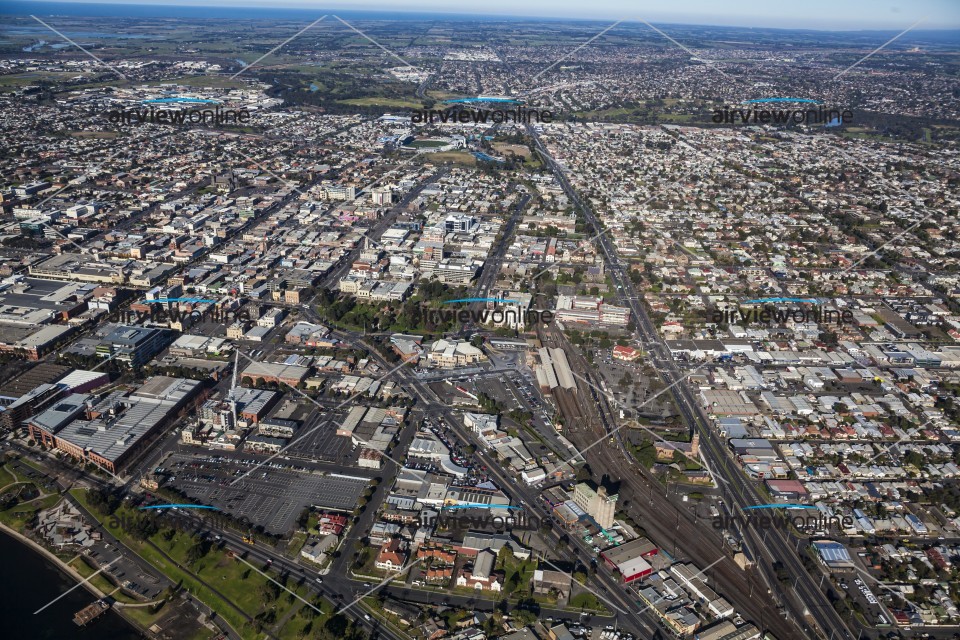 Aerial Photography Geelong CBD Airview Online