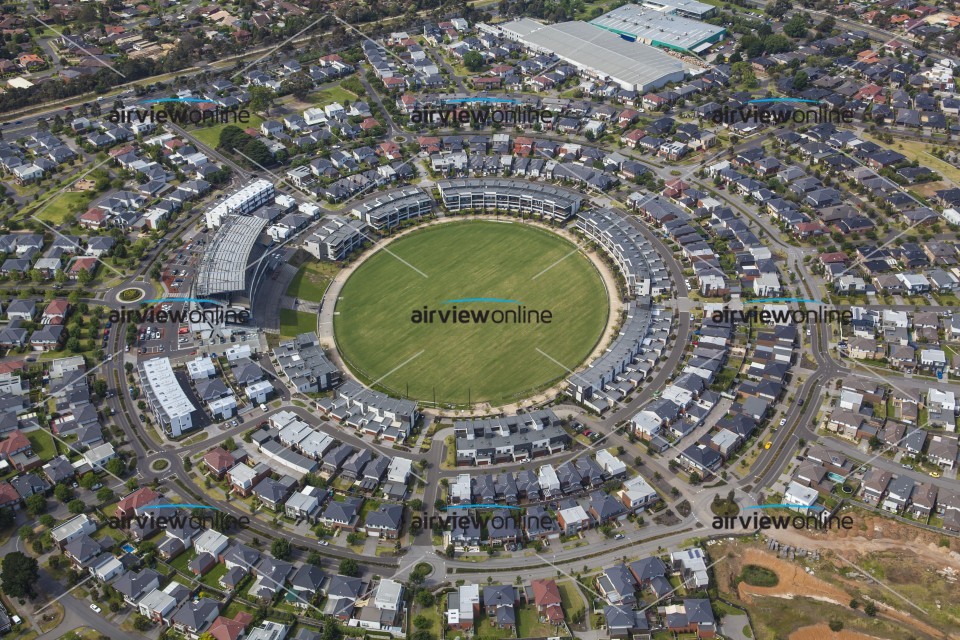Aerial Photography Waverley Park In Mulgrave Airview Online