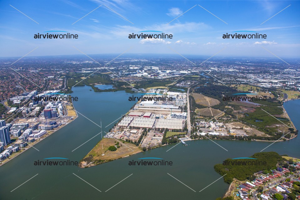 Aerial Photography Wentworth Point Airview Online