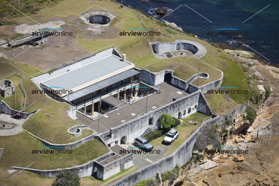 Aerial Photography Bare Island Historic Site Airview Online