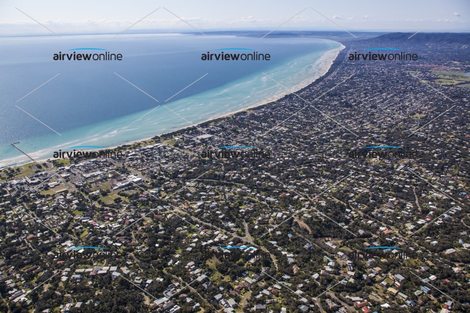 Aerial Photography Rye Looking North Towards Frankston Airview Online