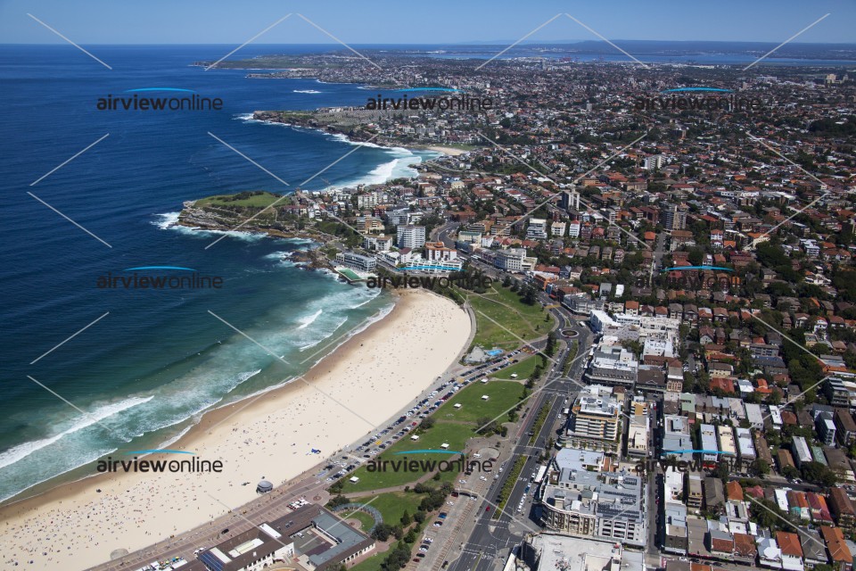 Aerial Photography Bondi Beach - Airview Online